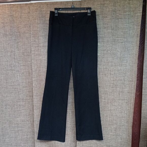 Express Black Wide Leg Pants Size 4L - Picture 1 of 7